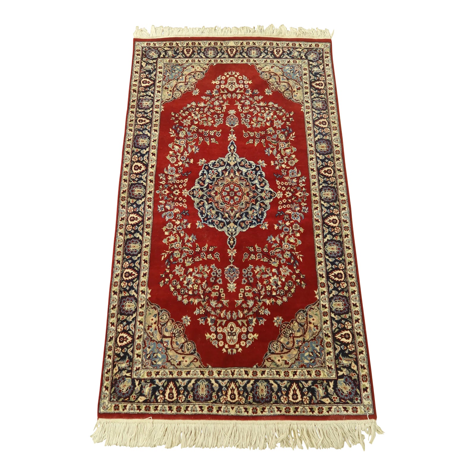 Quality Approx. 3x5 Wool Area Throw Rug | Chairish