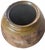 Olive Antique Large Terracotta Olive Jar With Olive Green Glazed Rim - Rustic Stoneware Storage Vessel, 19th Century For Sale - Image 8 of 12