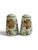 Minton Vintage Minton Haddon Hall Salt & Pepper Shaker Fine Bone China Green England 1948-2011 For Sale - Image 4 of 6