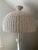 Mid 20th Century Mid 20th Century Palm Beach Mario Torres Style Rattan Wicker Floor Lamp Dome Shade For Sale - Image 5 of 8