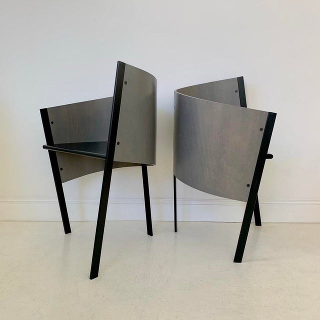 1980s Set of Merry-Go-Round Model Armchairs by Paolo Pallucco for Pallucco, 1980s For Sale - Image 5 of 18