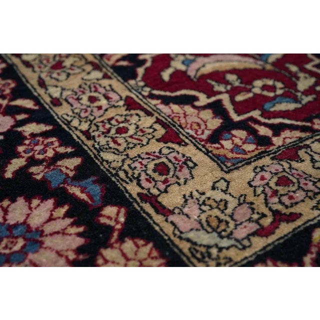 Antique Isfahan Rug 4'7'' x 7'10'' For Sale - Image 4 of 8