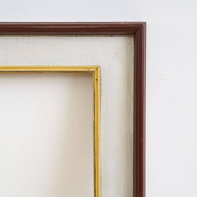 Vintage Frame in Wood, 1970s For Sale - Image 4 of 8
