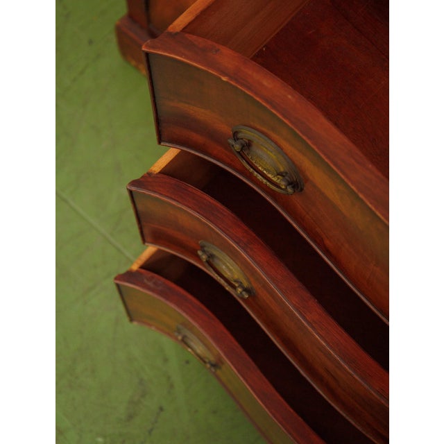 Antique Vintage Sideboard With Inlays For Sale - Image 9 of 9