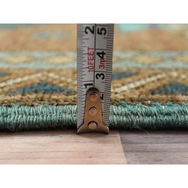 Traditional 1960s Vintage Northwest Persian With Large Diamond Wool Hand Knotted, Runner Rug For Sale - Image 3 of 8