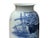 Chinese Blue White Handpaint San Yang Kai Tai Scenery Porcelain Vase For Sale - Image 11 of 14