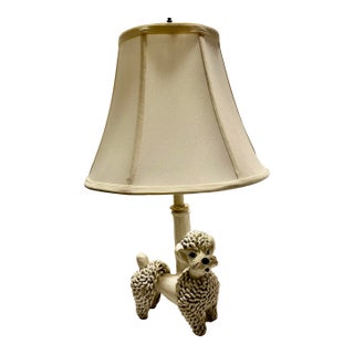 1950s Spaghetti Poodle Dog Lamp For Sale