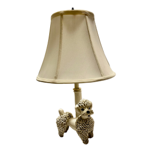 1950s Spaghetti Poodle Dog Lamp