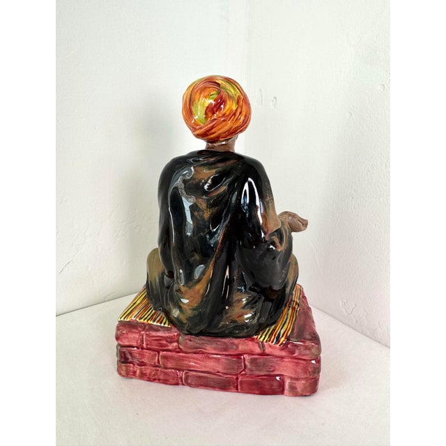 Royal Doulton Antique Royal Doulton Figurine ~ “The Mendicant” ~ Hn 1365 For Sale - Image 4 of 12