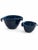 American Vintage Bennington Potters Blue Agate Nesting Pouring Bowls – Set of 2 For Sale - Image 3 of 7