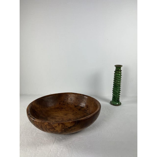 Large Plate in Racine De Tuya, in Flawless conditions. Designed 1990 to 1999