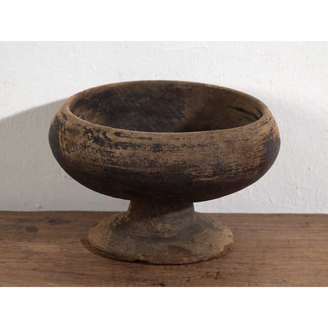 Antique Tibetan Wooden Bowl For Sale - Image 5 of 7