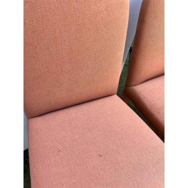 Post Modern Parsons Dining Chairs - 6 Side - 2 Arm - Set of 8 For Sale - Image 10 of 12