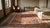 Stunning Red-Raspberry Background Color With Oncentric Hexagonal Medallion Pattern Antique Persian Serapi Rug For Sale - Image 9 of 11