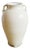 Vintage Farmhouse White Milk Pottery Vase For Sale