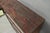 Metal Vintage Industrial Steel Metal Faux Woodgrain Painted Stack Barrister Bookcase For Sale - Image 7 of 18