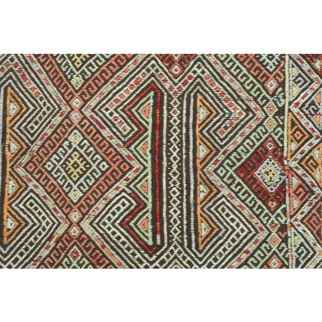 Antique Turkish Afion Kilim Runner For Sale - Image 12 of 13