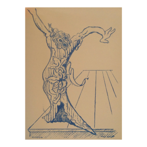 Max Ernst Original Lithograph Electra 1959 for XXe Siecle