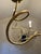 1990s Custom San Francisco Designed, Italian Fabricated Gold Leaf Chandelier For Sale - Image 5 of 5