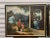 (4) Chinese Export Oil on Canvas Exterior Scenes C. 1840 National Gallery Prov. For Sale In Boston - Image 6 of 12