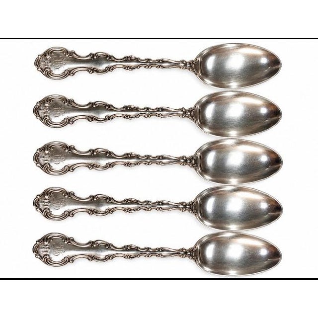 Early 20th Century Gorham Sterling Silver Flatware Set - 125 Pcs For Sale - Image 10 of 11