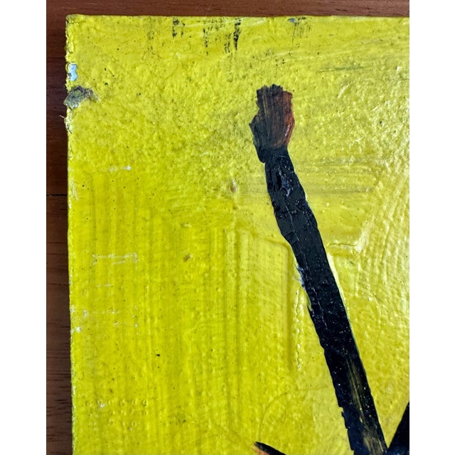 Late 20th Century Original Peter Keil Painting, Abstract Portrait - Junge Wilde Collection For Sale - Image 5 of 12