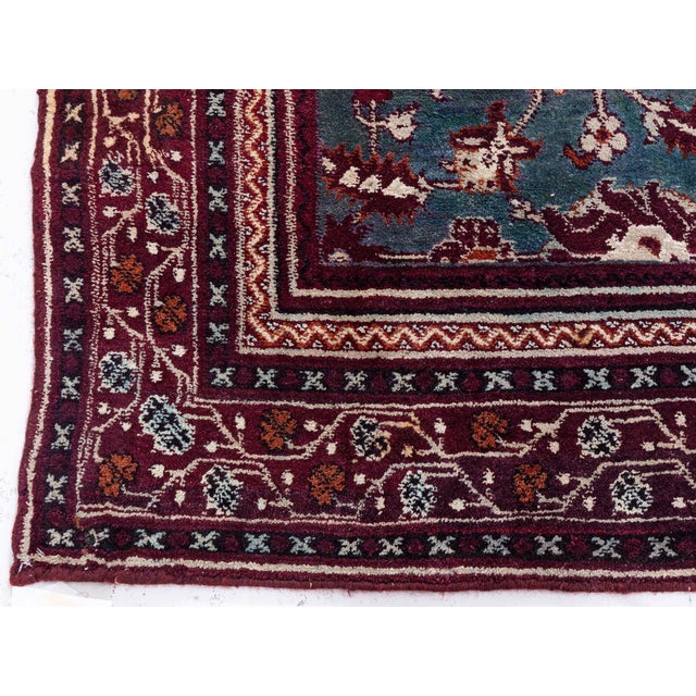 Indian Amritsar Rug For Sale - Image 4 of 7