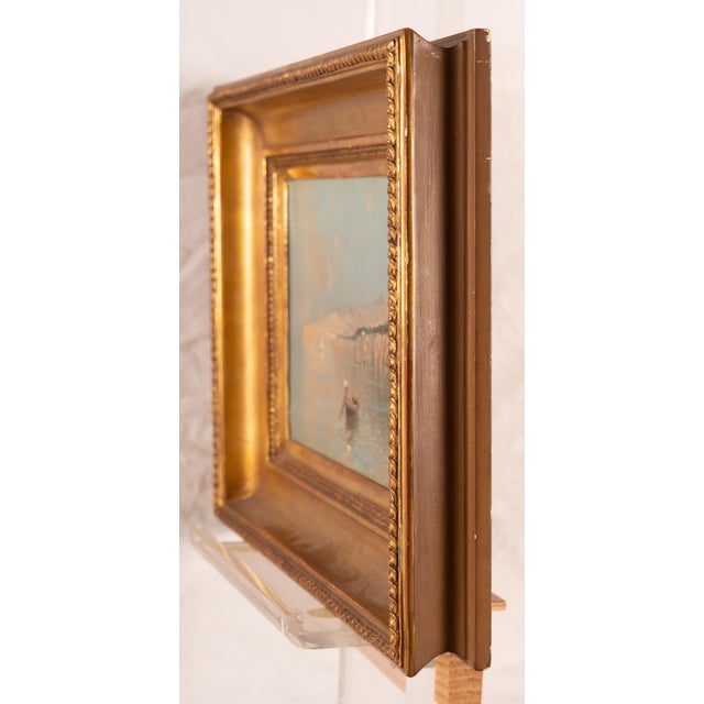 Oscar Ricciardi, View of Sorrento, 1890s, Oil on Panel For Sale - Image 12 of 15