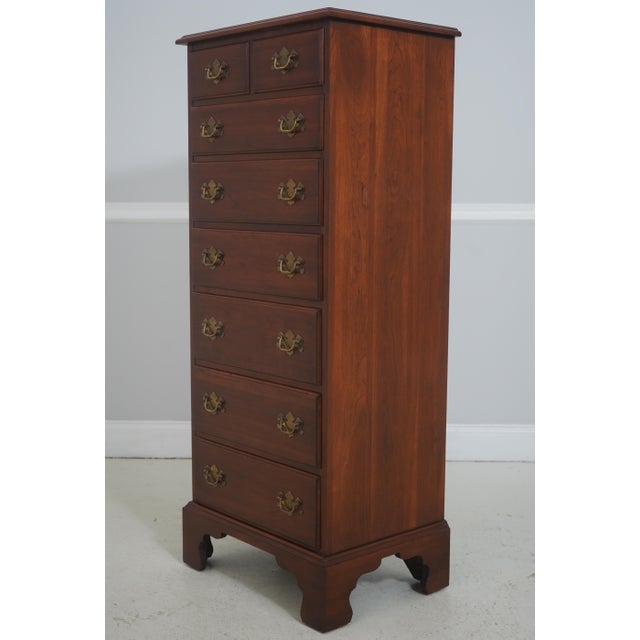 Age: C.1975 Details: Finish no.24 Dovetailed Drawer Construction Quality Construction Traditional Style Solid Brass...