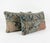 Mid-Century Modern Bohemian Lumbar Rug Pillow Cover 16'' X 24'' - Set of Two For Sale - Image 3 of 4