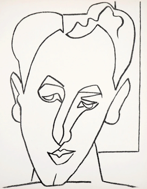 Francoise Gilot Lithograph 13 Young Man in Love 1951