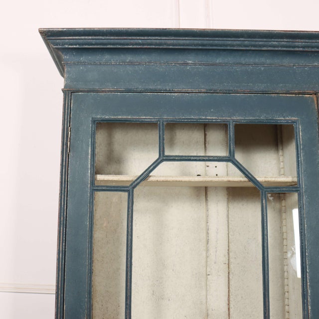 English Glazed Bookcase, 18th Century For Sale - Image 5 of 9