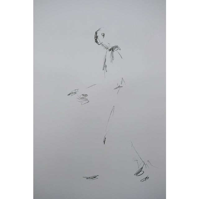 Alberto Giacometti (1901-1966) Walking Man Original lithograph poster On poster paper, 49 x 70 cm (approx. 19 x 28 inches)...