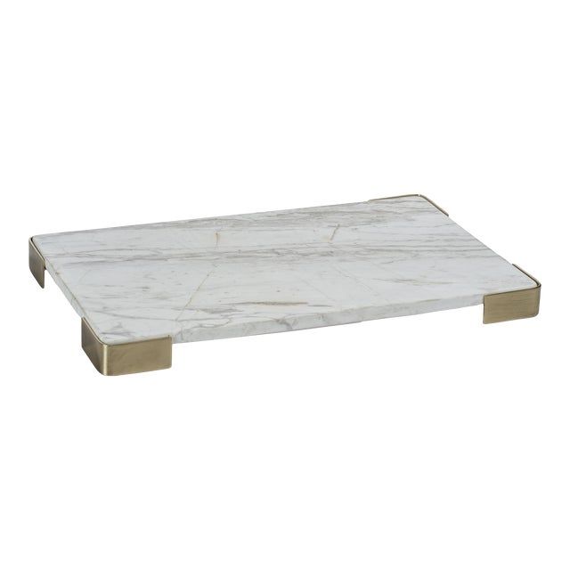 Sargasso Marble Cheese and Charcuterie Board, Large For Sale