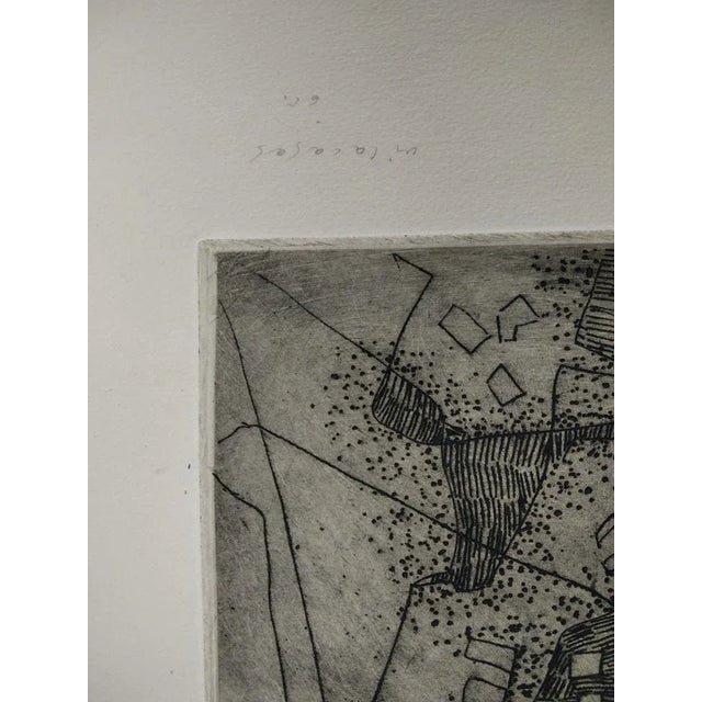 Joan Vilacasas, Untitled, 1965, Ink on Paper For Sale - Image 3 of 5
