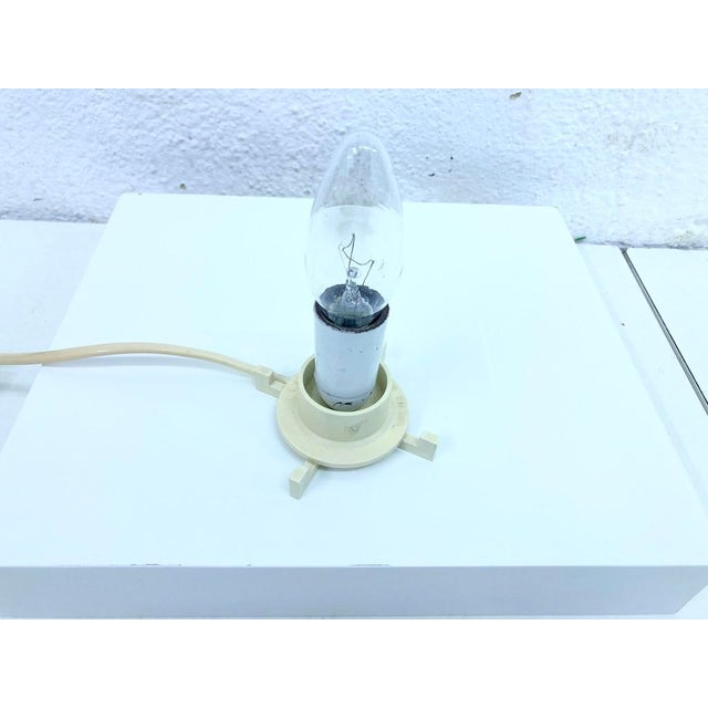 Small Space Age Table Lamp from Glashütte Limburg, 1980s For Sale - Image 9 of 10