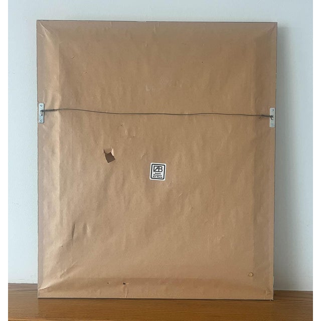 Wood Large Vintage Impressionist Woman Portrait Oil Painting For Sale - Image 7 of 7