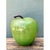Late 20th Century Vintage Monumental Green Ceramic Apple Sculpture For Sale - Image 5 of 12