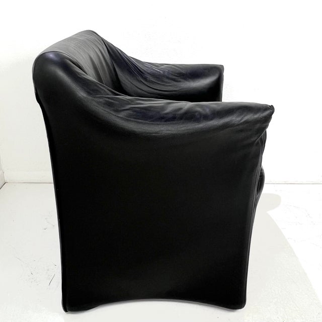 1980s "Piccola Tentazione" Armchair Attributed to Mario Bellini for Cassina For Sale - Image 5 of 17