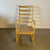 Lovely Hand Wegner style rocking chair made of solid beech wood and chorded seat. In good vintage condition. Some wear and...