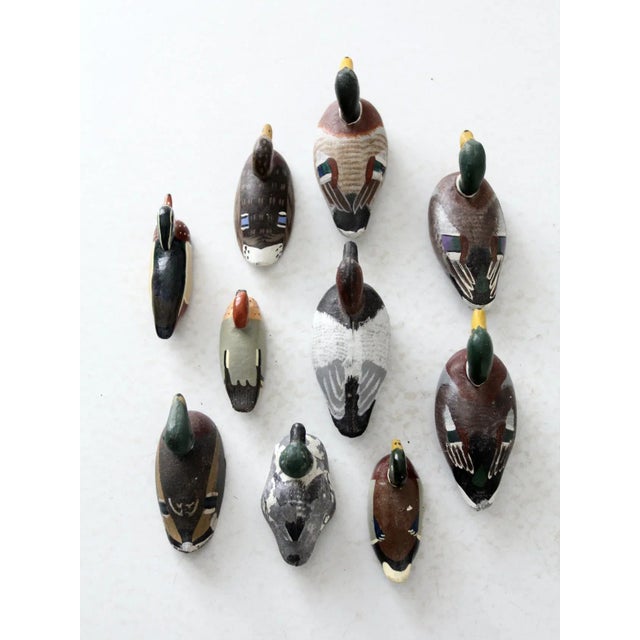 Vintage Hand Painted Cast Iron Duck Collection For Sale - Image 11 of 12