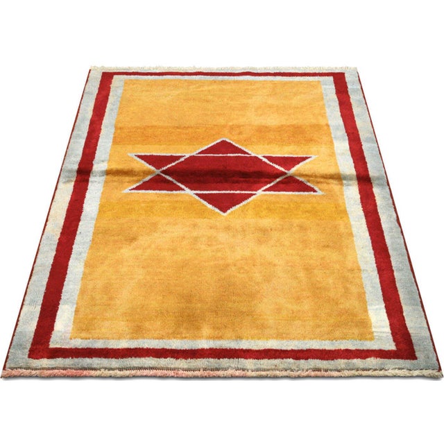 1960s Turkish Tulu Rug For Sale In Los Angeles - Image 6 of 6