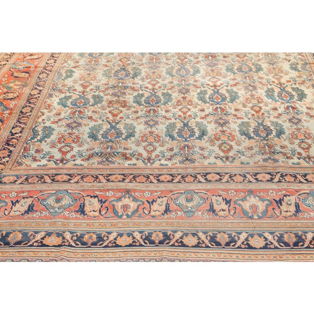 Oversized 1880s Antique Persian Khorassan Rug For Sale - Image 10 of 11