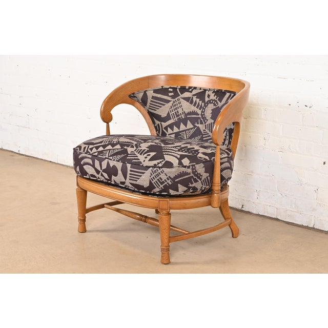 Tomlinson Mid-Century Modern Sculpted Walnut Club Chair or Lounge Chair, 1960s For Sale - Image 12 of 12