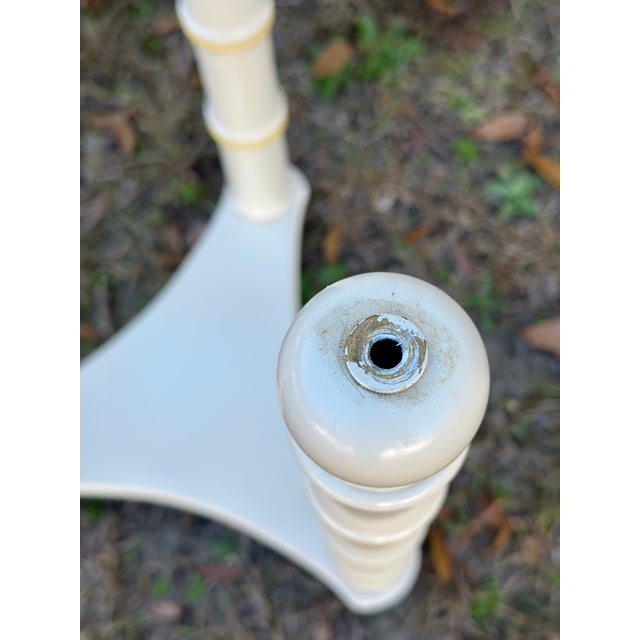 Hollywood Regency Hollywood Regency Side Tables, a Pair For Sale - Image 3 of 5