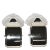 1990s 1990s Lightolier Scalini Art Deco Modern Chrome Glass Leaf Shade Wall Sconces - a Pair For Sale - Image 5 of 11