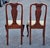 Late 20th Century Set of Six Henkel Harris Solid Wild Black Cherry Queen Anne Style Dining Chairs For Sale In Washington DC - Image 6 of 18