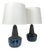 Model 1051 Ceramic Table Lamps by Einar Johansen for Søholm, Denmark, 1960s, Set of 2 For Sale
