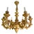 19th Century Giltwood Rococo Chandelier For Sale - Image 5 of 5