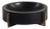 Catania Marble Bowl on Metal Base, Black For Sale